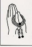 浄土宗用数珠の掛け方